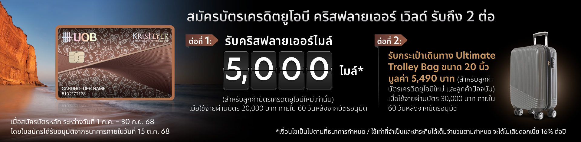 UOB Krisflyer Credit Card