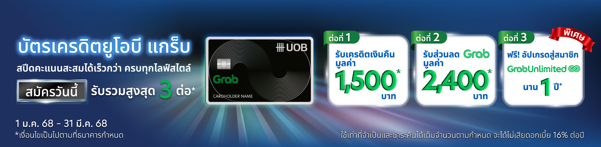 UOB Grab Credit Card