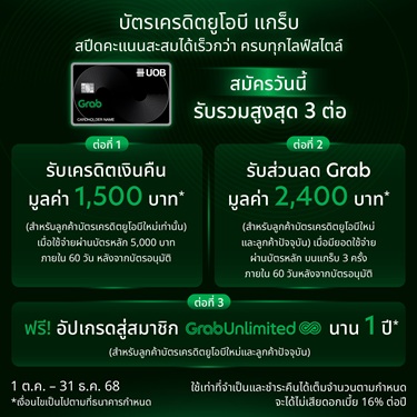 UOB Grab Credit Card