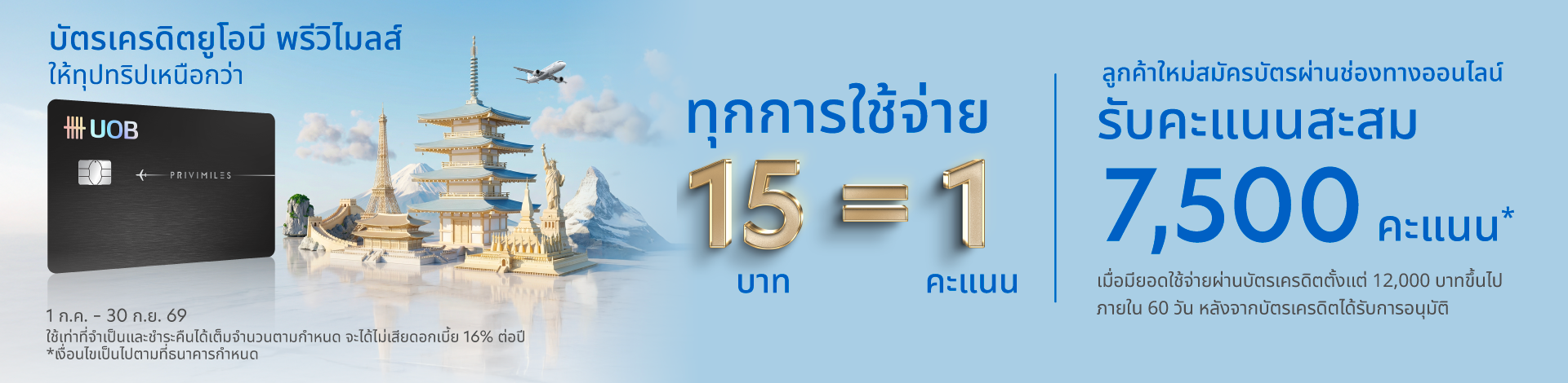 UOB Privimiles Credit Card